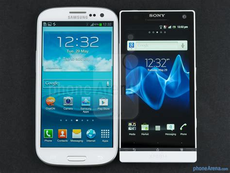 Samsung Galaxy W vs Sony Ericsson Xperia ray Karşılaştırma